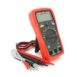 Мультиметр UNI-T UT133A Измерение: V (AC/DC), A (AC/DC), Ω, C, Hz, DUTY, °C/°F (NCV). Функции: Data Hold, прозвон, автодиапазон.