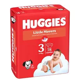 Підгузки Huggies Little Movers 3 (4-9 кг) 78 шт. - мініатюра 2