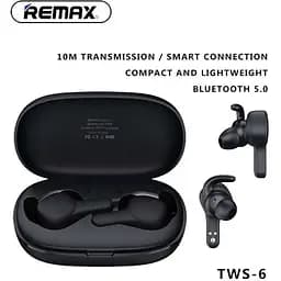 Навушники Bluetooth Remax True TWS-6 Hi-Fi | BT5.0, 4hours | - мініатюра 5