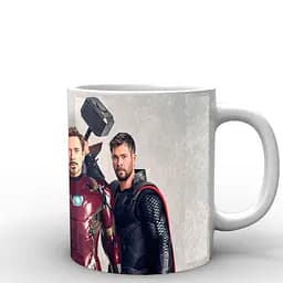 Кружка GeekLand Avengers Мстители сем, тор и тони старк AG.02.020 330 мл белая