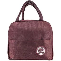 Термосумка LoveYouHome для ланчбоксов и еды бордовая (59006)