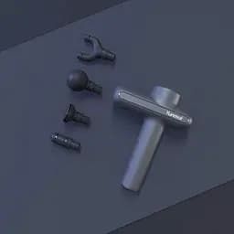 Перкусійний масажер Xiaomi Yunmai Pro Basic Fascial Massager Black (YMJM-551S) [53625] - мініатюра 2