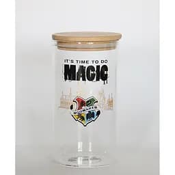 Банка скляна для зберігання Warner Bros. Harry Potter Magic з бамбуковою кришкою 750 мл (85005876) - мініатюра 7