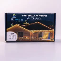 Гірлянда GarlandoPro Бахрома вулична 200 LED 12 м від мережі, синій (12MWBL) - мініатюра 10