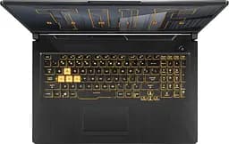Ноутбук ASUS TUF Gaming F17 FX707ZU4-HX063 17.3' FHD IPS, Intel i7-12700H, 16GB, F512GB, NVD4050-6, NoOS, Сірий (90NR0FJ6-M003J0) - мініатюра 3