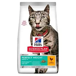 Сухий корм Hill's SP Adult Perfect Weight для підтримання оптимальної ваги у котів з куркою 1.5 кг