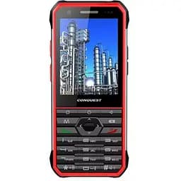 Мобільний телефон Conquest F3 6/128Gb Red english key