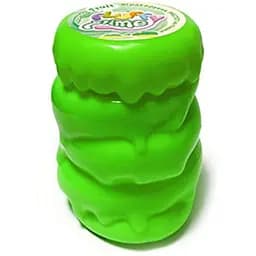 Вязкая масса Danko Toys Fluffy Slime FLS-01-01U с сюрпризом зеленая