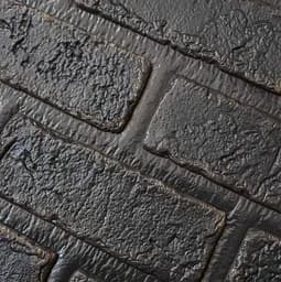 Самоклеюча декоративна 3D панель цегла деко графіт 700x700x5 мм - мініатюра 2