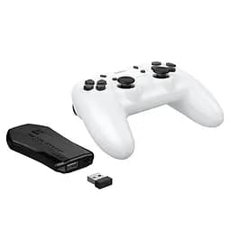 Ігрова приставка + 2 джойстики HOCO GA31 Collection game box+two wireless gamepads set White (6942007672122) - мініатюра 5