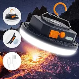 Лампа павер-банк 9900 mAh LED 30W Tent Light (MOS-14) - мініатюра 7