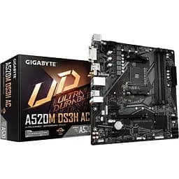 Материнська плата Gigabyte A520M DS3H AC [146957]