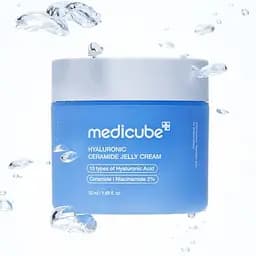 Увлажняющий крем-желе с гиалуроновой кислотой и керамидами Hyaluronic Ceramide Jelly Cream Medicube 50 мл