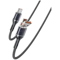 Кабель Yesido Type-C-Type-C USB cable 60W 1.2m Black