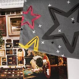 Простирадло Moon&Star Cosmic Party Бязь Gold Люкс 110х160 см - мініатюра 3
