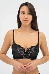 Бюстгальтер м'яка чашка KRISTINA 020 374 08 Effetto Lingerie чорний-піон 75F