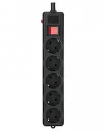 Фільтр живлення Gembird Pro 5 розеток, 3м, чорний (SPG5-G-10B-PRO) - мініатюра 4