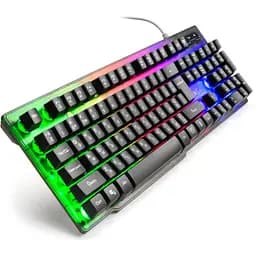 Клавіатура Vinga KB414 USB Black (KB414) - мініатюра 5