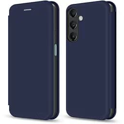 Чохол-книжка Make Samsung A16 Flip Dark Blue