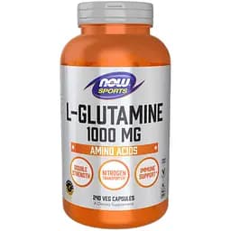Амінокислота Now Foods L-Glutamine 1000 мг 240 капсул