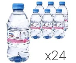 Evian, 0,33 л, Упаковка 24 шт., Евіан, Вода негазована, ПЕТ