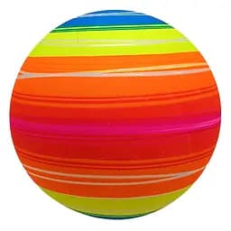 Детский мяч "Радуга" MS 3721(Orange) 9 дюймов