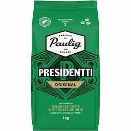 Кава зернова Paulig Presidentti Original Strong 1 кг (758199)