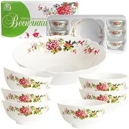  Набор салатников SnT Веснушка 7 шт. (30056-15035)