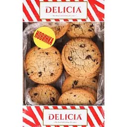 Печенье сдобное Delicia Фелиция с кусочками шоколада 330 г