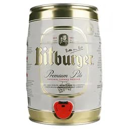 Пиво Bitburger Premium Pils світле 4.8% 5 л