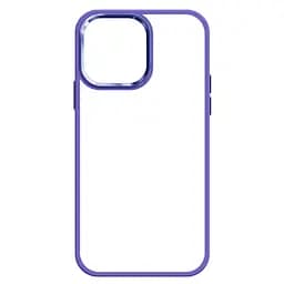 Чехол для Apple iPhone 15 Pro Max, UNIT2, фиолетовый, ударопрочный, прозрачный противоударный чехол-накладка из TPU и поликарбоната (PC), с защитными бортиками, защита всего корпуса от ударов и царапин, ArmorStandart (ARM69991) - мініатюра 2
