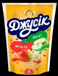 Напій соковий Джусік Мультифрукт пастеризований 200 мл х 10 шт. - мініатюра 2