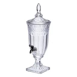 Лимонадниця Topaz Crystal 2 літри з краном HP-19-292 глечик диспенсер для води і напоїв прозорий Yiwu HP-19-292