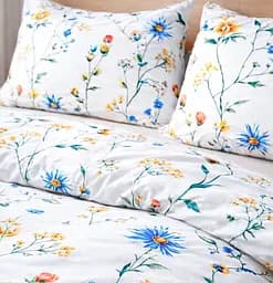 Комплект постільної білизни LoveYouHome Полуторна 150×215 Бязь Gold Затишок Мультиколір (7186) - мініатюра 4
