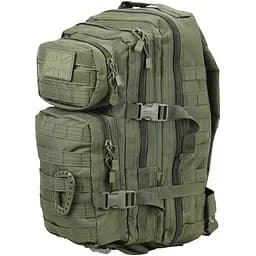 Рюкзак тактичний Kombat UK Hex-Stop Small Molle Assault 28L Олива (KB-HSSMAP-OLGR)