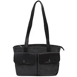 Женская сумка тоут Tarwa из канвас и кожи 25х35х9 см sum0028158