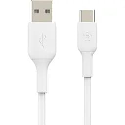 Кабель Belkin Boost Up Charge USB-A to USB-C 1m White (CAB001BT1MWH) [158816]