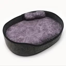 Лежак для кошек и собак Zoo-hunt Остин серый №1 32х43х10 см