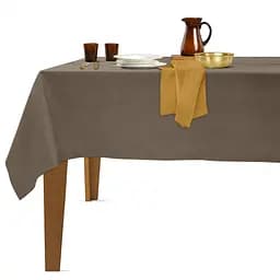 Скатертина Cosas Rum водовідштовхувальна 150х180 см шоколадна (Cloth_18Chocolate_DUK_150x180) - мініатюра 2