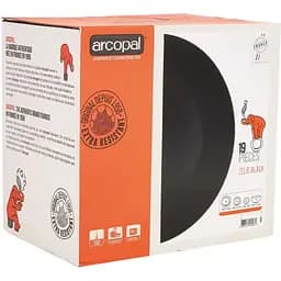 Столовий сервіз Arcopal Zelie Black, 19 шт., чорний (Q8506) - мініатюра 5