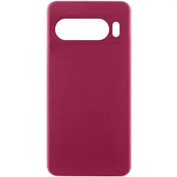 Чехол Silicone Cover Ummi Lakshmi Full Camera (AA) для Google Pixel 8 Pro Бордовый / Marsala