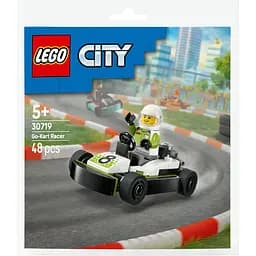 Конструктор LEGO City Гонщик на картинге 48 деталей (30719)