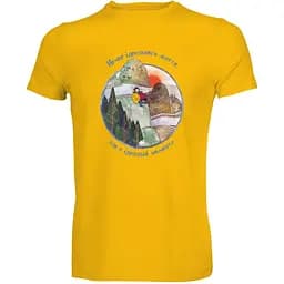 Футболка Fram Ідеальні моменти XXL Жовта (1044-id_7142)