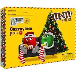 Набор подарочный M&M's & Friends Средняя бандероль 190 г