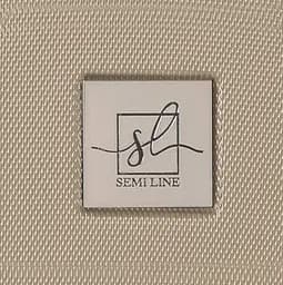 Валіза Semi Line 24" (M) Champagne/Black (T5674-3) (DAS302683) - мініатюра 8