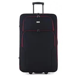 Валіза середня Semi Line 24 дюйми (M) дюйми (M) Polyester Black (T5680-3) - мініатюра 2