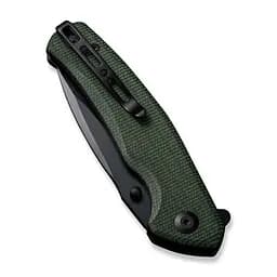 Ніж cкладний Sencut Slashkin S20066-3 зелений Micarta чорне лезо - мініатюра 5