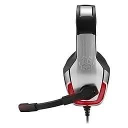 Дротова ігрова гарнітура Hunterspider Gaming with LED V4, USB, 3.5mm, 2.2m, silver - мініатюра 3