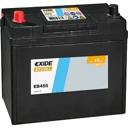 Автомобільний акумулятор Exide Excell 6СТ-45Ah Аз ASIA 330A EN EB455 (3661024034388)