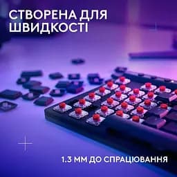 Клавіатура бездротова Logitech G515 LIGHTSPEED TKL (920-012565) чорна - мініатюра 5